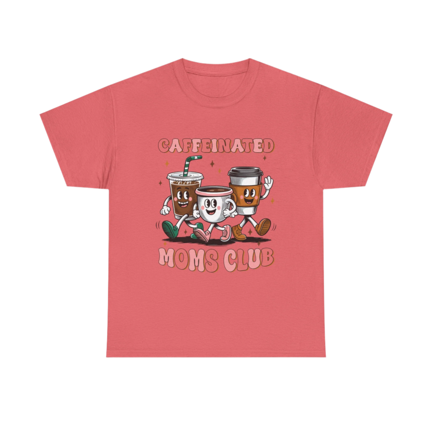 Caffeinated Mom's Club Graphic Tee