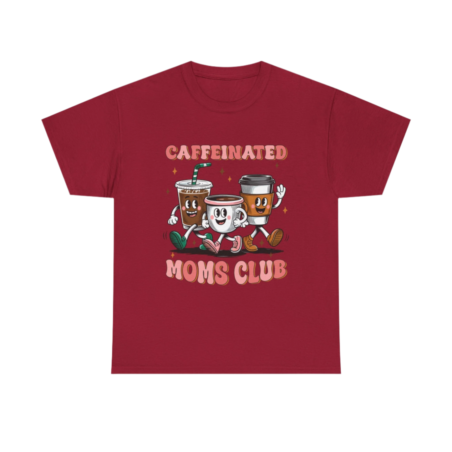 Caffeinated Mom's Club Graphic Tee