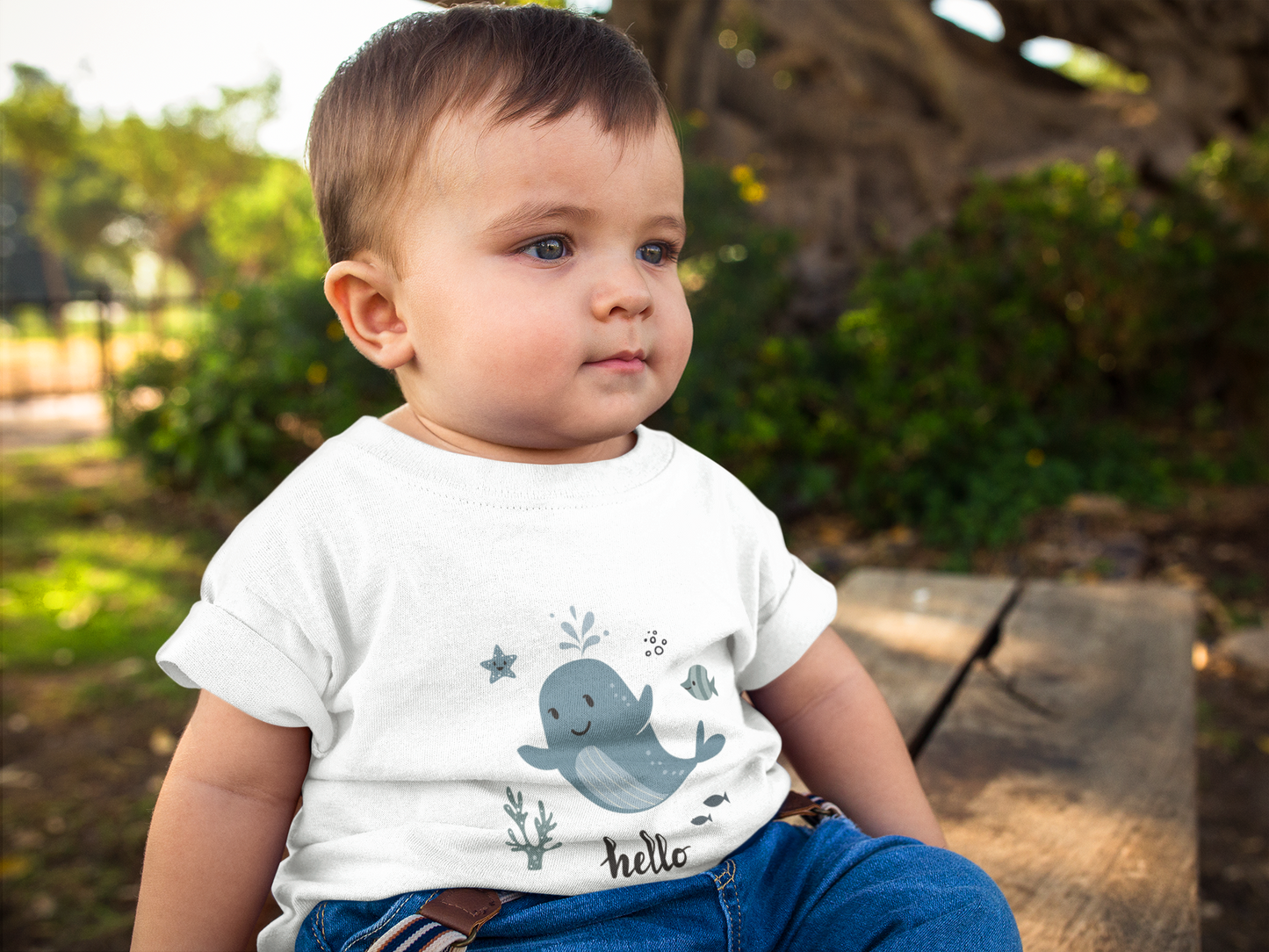 Infant Whale Tee