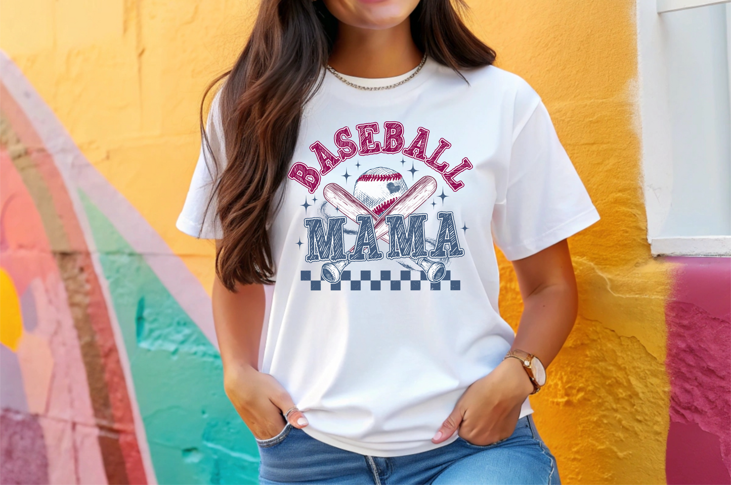 Baseball Mama Unisex Tee, Sports Mom Shirt, Team Mom Gift, Athletic Parent Tee