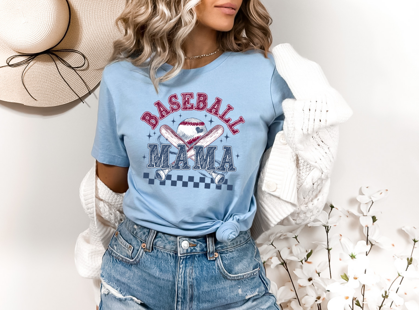 Baseball Mama Unisex Tee, Sports Mom Shirt, Team Mom Gift, Athletic Parent Tee