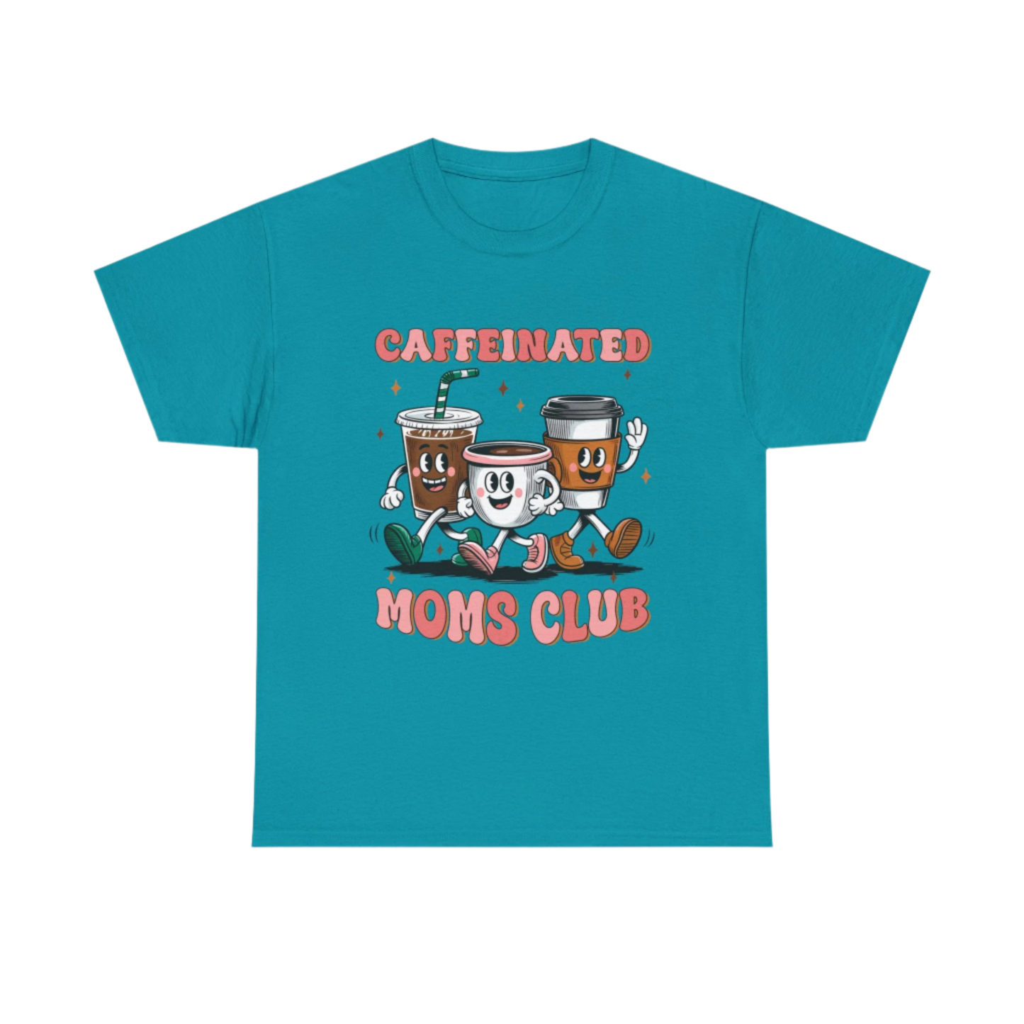 Caffeinated Mom's Club Graphic Tee