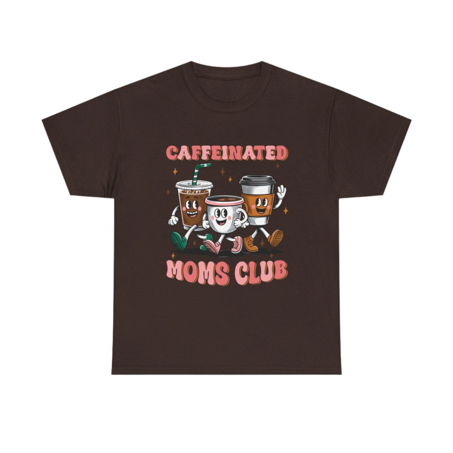 Caffeinated Mom's Club Graphic Tee