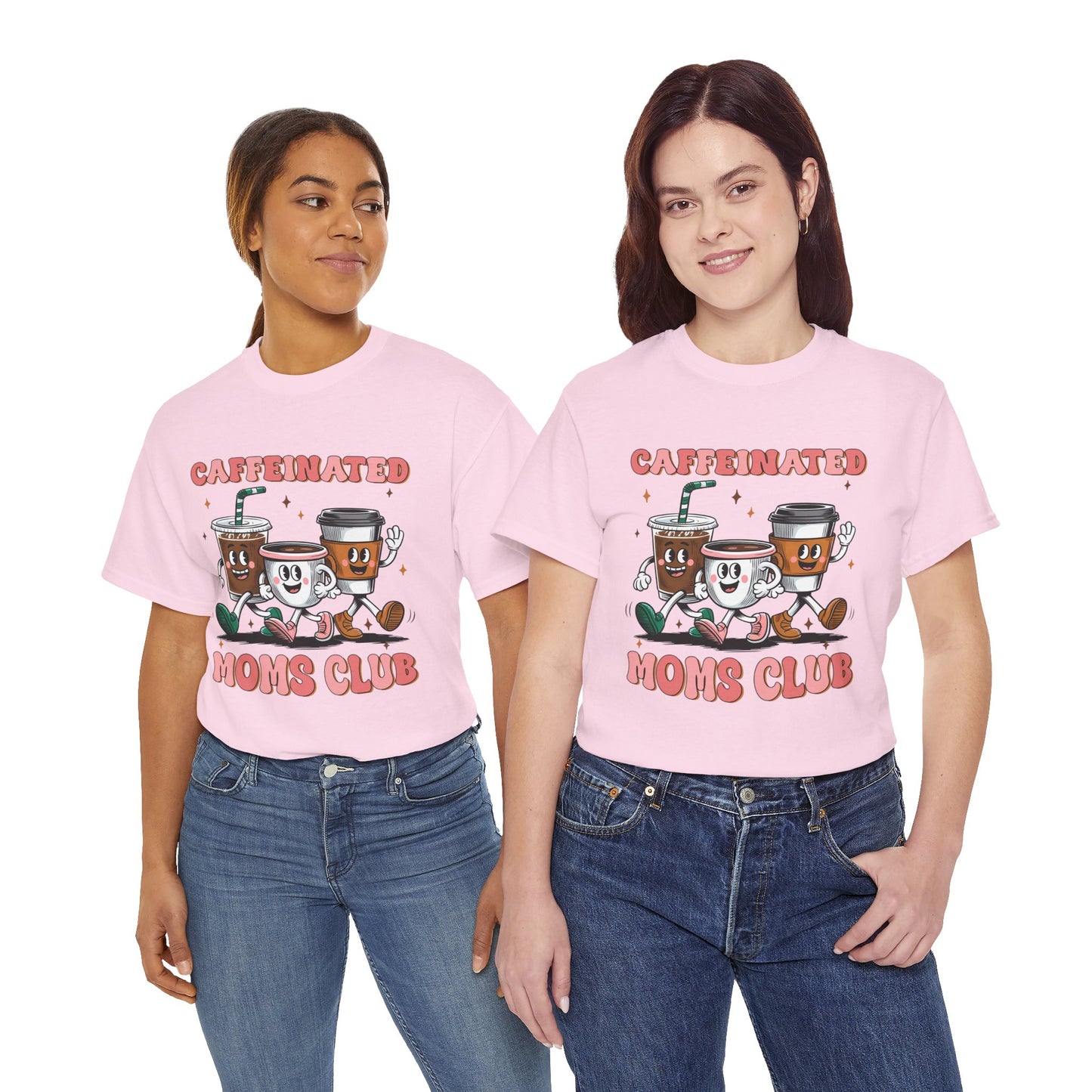 Caffeinated Mom's Club Graphic Tee