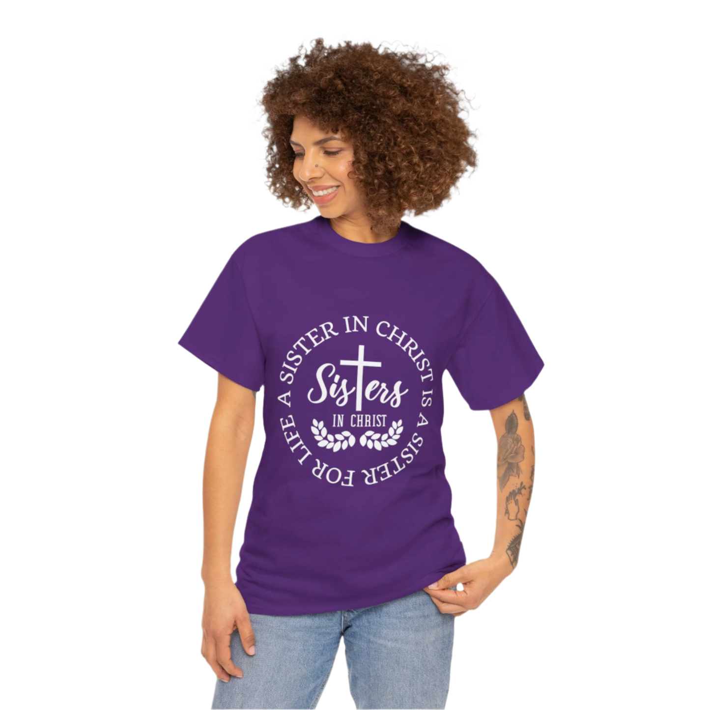 Sister in Christ, Christian Faith T-shirt